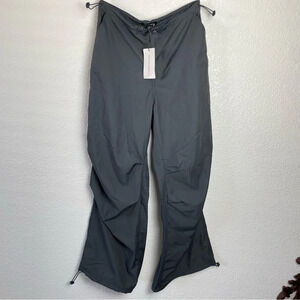 NWT Cotton Candy LA Cargo Pants Gray Size Small 90's Style Back to School